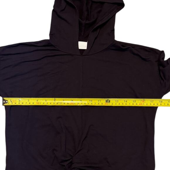 Zella Purple Knot Front Long Sleeve Hoodie Large 10/12 EUC - Picture 4 of 5